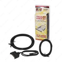 LED Autolamps Boat Trailer Kit 12x6 Plug in Cable Kit Flat Trailer Plug