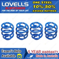 Front + Rear Sport Low Coil Springs for Mitsubishi Colt SEDAN HATCH 2004 ON