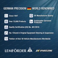 1x Lemforder Front/Rear Upper RH Control Arm for Audi A6 C6 4F2 4F5 4FH A8 D3 4E