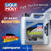 Liqui Moly Basic Scooter Street Motorbike 2 Stroke Motor Oil 4 Litre