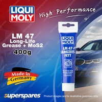 1 x Liqui Moly LM 47 Long-Life Grease + MoS2 400g High-Grade Lube