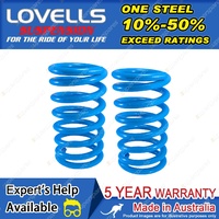 Lovells Rear Standard Coil Springs for Ford Falcon BA BF II FG Sedan 6Cyl 8Cyl