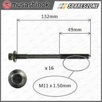 Cylinder Head Bolt Set for MAZDA 323 BA 626 GE MX6 GE KF KL V6 1991-1998