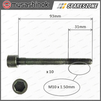 Cylinder Head Bolt Set for NISSAN PULSAR N16 CFAN16 CBAN16 FBAN16 4Cyl