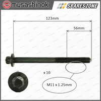 Cylinder Head Bolt Set for NISSAN DUALIS J10 QASHQAI J11 TIIDA C11 4Cyl