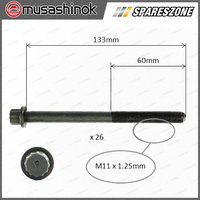 Cylinder Head Bolt Set for TOYOTA COASTER HZB30R HZB50R LANDCRUISER HDJ80 HDJ81R