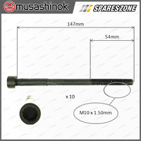 Cylinder Head Bolt Set for TOYOTA COROLLA ZZE122R ZZE122 MR2 ZZW30R ZZW30 4Cyl