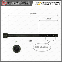 Cylinder Head Bolt Set for TOYOTA CELICA ZZT231R COROLLA ZZE123R 4Cyl 1.8L