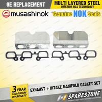 Exhaust + Intake Manifold Gasket for BMW 320Ci 320i 323Ci 325Ci 325i 328i 330Ci