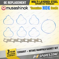 Exhaust + Intake Manifold Gasket Set for Ford Falcon FG 4.0L I6 24V 2008-2014
