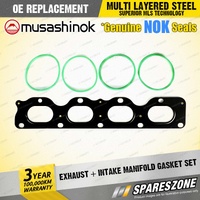 Exhaust + Intake Manifold Gasket Set for Holden Astra AH Cruze JG JH 1.8L 07-On