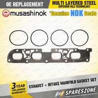 Exhaust + Intake Manifold Gasket Set for Holden Captiva CG 2.4L I4 16V 11-19