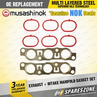 Exhaust + Intake Manifold Gasket Set for Lexus IS200 GXE10R 2.0L I6 24V 99-05