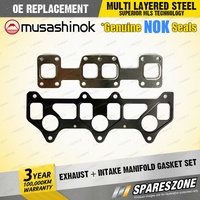 Exhaust + Intake Manifold Gasket Set for Mazda BT-50 UN 2.5L 3.0L I4 16V 06-11