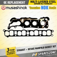 Exhaust + Intake Manifold Gasket Set for Mazda 3 BK 6 GG CX-7 ER ER3 2.3L 05-14