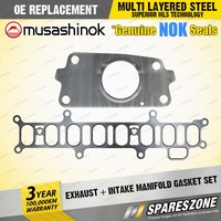 Exhaust + Intake Manifold Gasket for Mazda 3 BM 6 GJ GL CX-5 KE KF CX-8 KG 2.2L