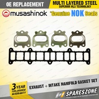 Exhaust + Intake Manifold Gasket for Mitsubishi Pajero NM NP NS Triton ML 3.2L