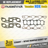 Exhaust + Intake Manifold Gasket Set for Nissan 300ZX Z32 350Z Z33 V6 24V 89-97