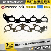 Exhaust + Intake Manifold Gasket Set for Suzuki Grand Vitara SQ420 SV420 Baleno
