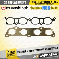 Exhaust + Intake Manifold Gasket Set for Toyota Celica ZZT231R 1.8L I4 16V 99-03