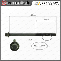 VRS Cylinder Head Gasket Set + Head Bolts for Holden Combo XC XCF25 1.6 Van