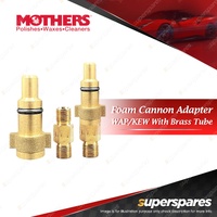 Mothers Foam Cannon Adapter Wap/Kew with Stainless Tube - Suit Blizzard Wizzard