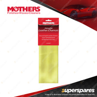 Mothers Genuine Leather Chamois 2.25 SQ FT Streak & Spot Free Clean Super-Soft
