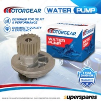 Motorgear Water Pump for Daewoo Nubira J100 1.6L DOHC A16DMS 7/97-10/99