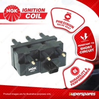 NGK Ignition Coil for Chrysler Grand Voyager RT Voyager RG 3.3L 3.8L V6 OHV