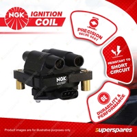 NGK Ignition Coil for Subaru Forester SF5 2.0L EJ20J EJ202 4Cyl 16V 1997-2002