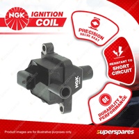NGK Ignition Coil for Alfa Romeo 147 2.0L 4Cyl 16V 110kW DOHC MPFI 2001-2009