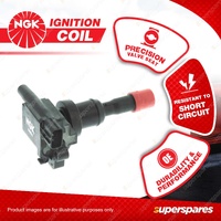 NGK Ignition Coil for Mitsubishi Lancer CY 2.0L T4 Cyl V DOHC TMPFI 16V 4G63