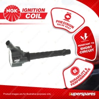 NGK Ignition Coil for Alfa Romeo Mito 1.4L 4Cyl DOHC TMPFI 16V 88kW 2009-2010