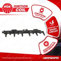 NGK Ignition Coil for Jeep Cherokee XJ Grand Cherokee WJ WG Wrangler TJ 6Cyl