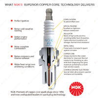 NGK Laser Iridium Spark Plug IZFR6F11 - Japanese Industrial Standard Igniton