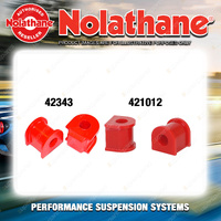 Nolathane Sway Bar Mount Bush Kit for Holden Apollo JK JL 4CYL 9/1989-2/1993