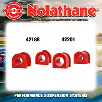 Nolathane Sway Bar Mount Bush Kit for Ford Laser KF KH AWD FWD 3/1990-10/1994