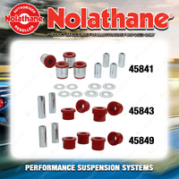 Nolathane Control Arm Bush Kit for Lexus LX470 UZJ100 8CYL 3/1998-3/2008