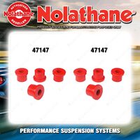 Nolathane Spring eye bush kit for DAIHATSU HI-JET S70 S75 S76 3CYL 5/1982-5/1986