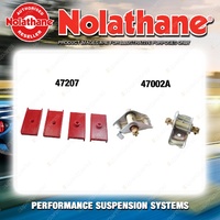 Nolathane Spring saddle & bush kit for FORD FAIRLANE ZJ 6/8CYL 5/1979-2/1982