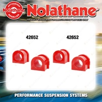 Nolathane Sway bar mount bush kit for MAZDA MAZDA3 BK MPS 4CYL 7/2006-5/2009