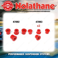 Nolathane Spring eye & shackle bush kit for MORRIS MINOR 1000 4CYL 1956-1971