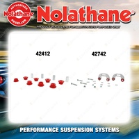 Nolathane Sway bar link bush kit for SUBARU LIBERTY BC BF RS TURBO 4CYL 92-94