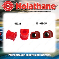 Nolathane Sway bar mount bush kit for TOYOTA SPACIA YR22 4CYL 10/1993-1/1998