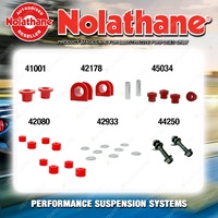 Front Nolathane Suspension Bush Kit for MAZDA 626 CB 4CYL 1978-2/1983