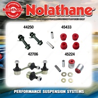 Front Nolathane Suspension Bush Kit for MAZDA 626 GE 4/6CYL 1/1992-6/1997