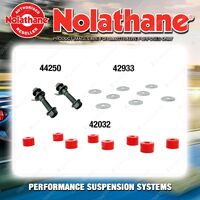 Front Nolathane Suspension Bush Kit for MAZDA 929 HB SEDAN HARDTOP 1982-1987