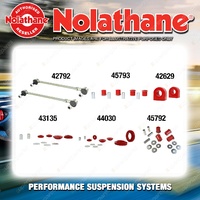 Front Nolathane Suspension Bush Kit for MAZDA BT-50 UP UR 4/5CYL 2WD 4WD 2011-ON