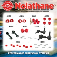 Front Nolathane Suspension Bush Kit for MITSUBISHI LANCER CC EXCL GSR 1992-1996