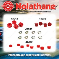 Front Nolathane Suspension Bush Kit for MITSUBISHI LANCER LA LB LC 1974-1981